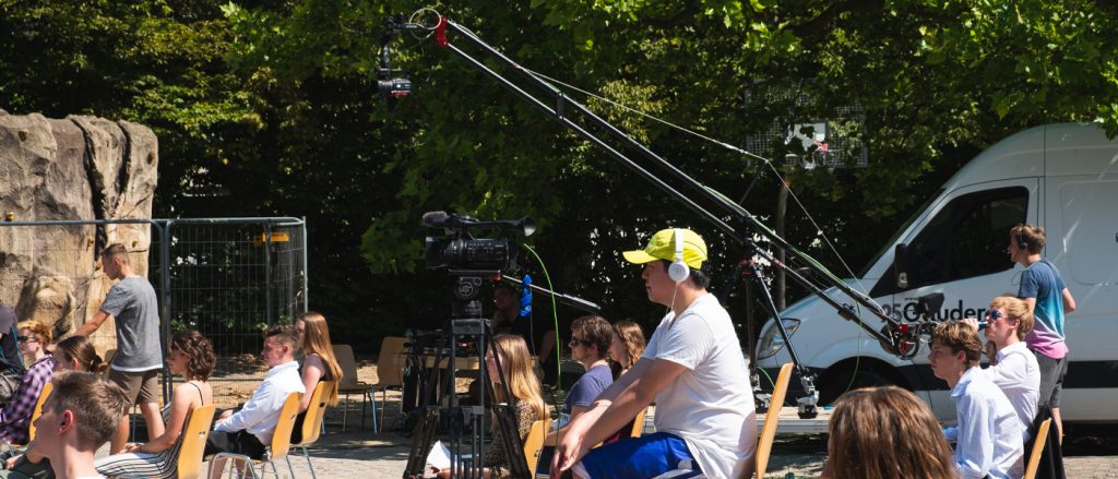 Livestream für Neusser Schule