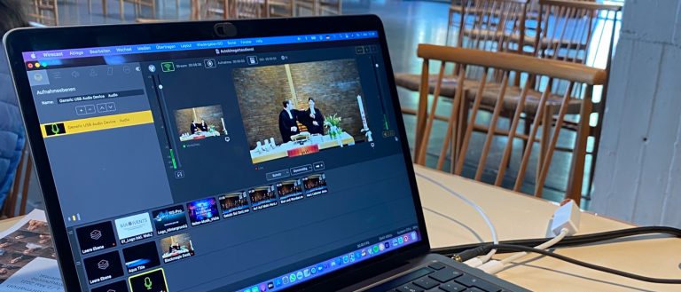 Streaming eines Gottesdienstes