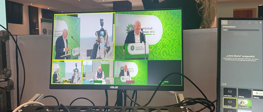 Digitale Jahrestagung einer Gewerkschaft