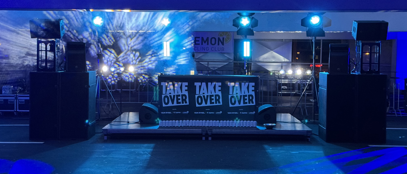 Eventtechnik für ein außergewöhnliches Rennformat