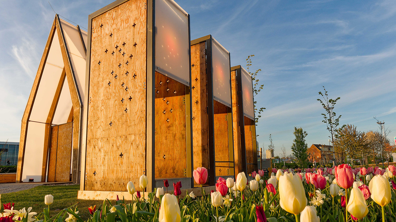 Lichtkirche der Landesgartenschau Neuss 2026
