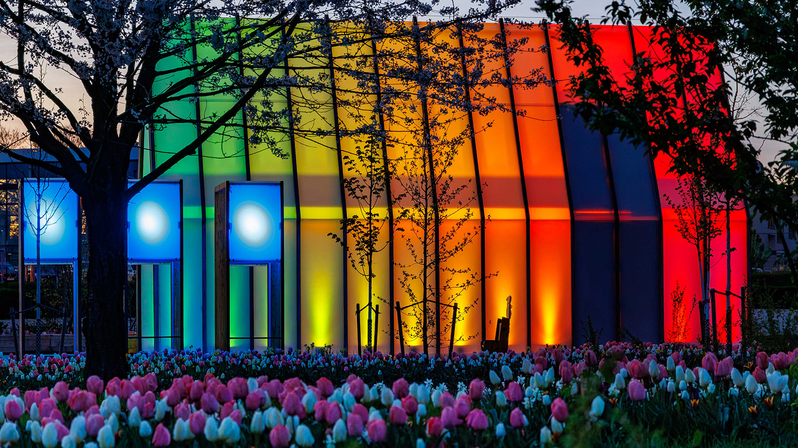 Lichtkirche der Landesgartenschau Neuss 2026