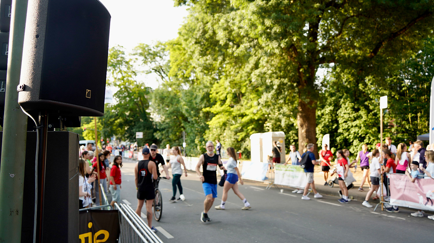 Technikbetreuung beim Sommernachtslauf 2026