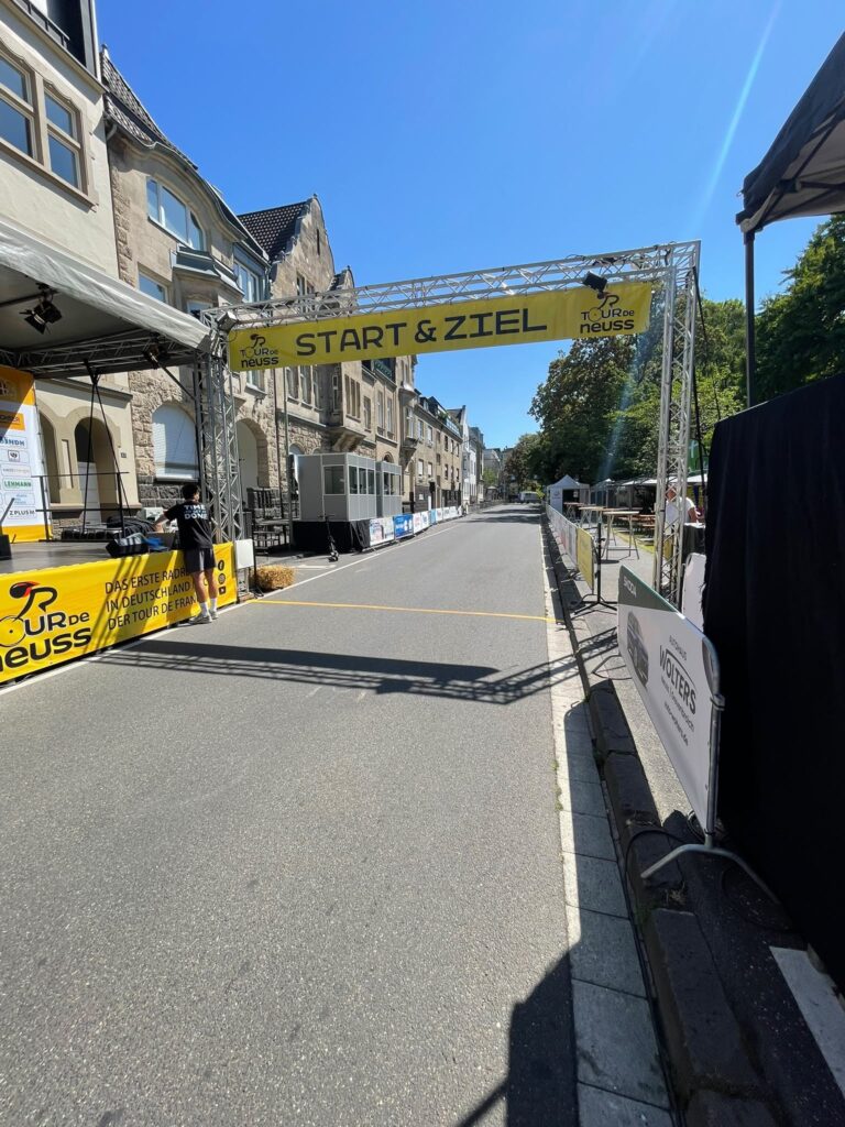 Eventtechnik für die Tour de Neuss 2026
